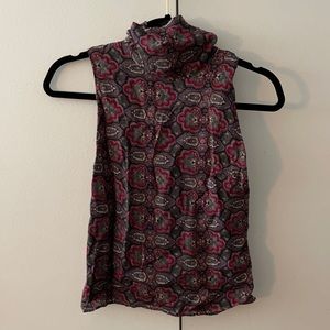 Reformation sleeveless turtleneck